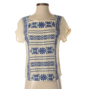 THML Short Sleeve Blouse | XS